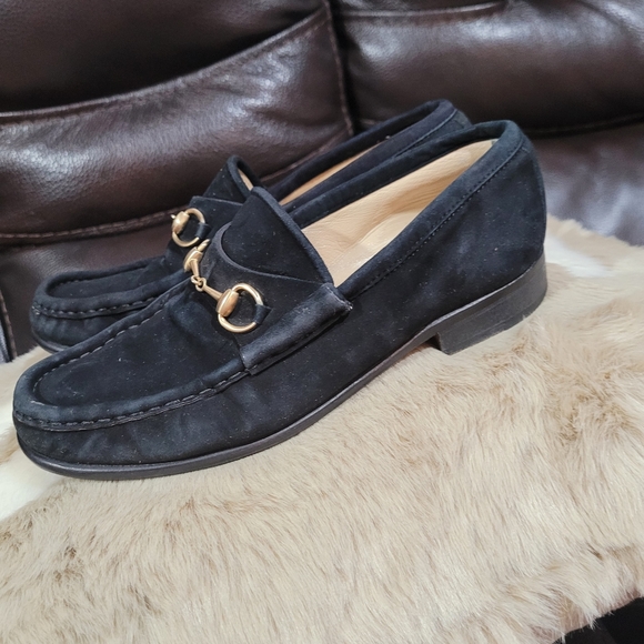 Authentic Gucci vintage horsebit clog mules size 6.5B - Picture 3 of 15